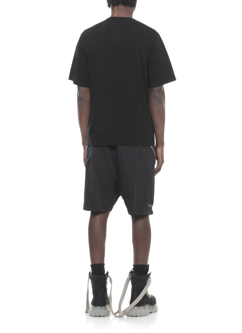 Rick Owens Black Brad Cotton T-Shirt