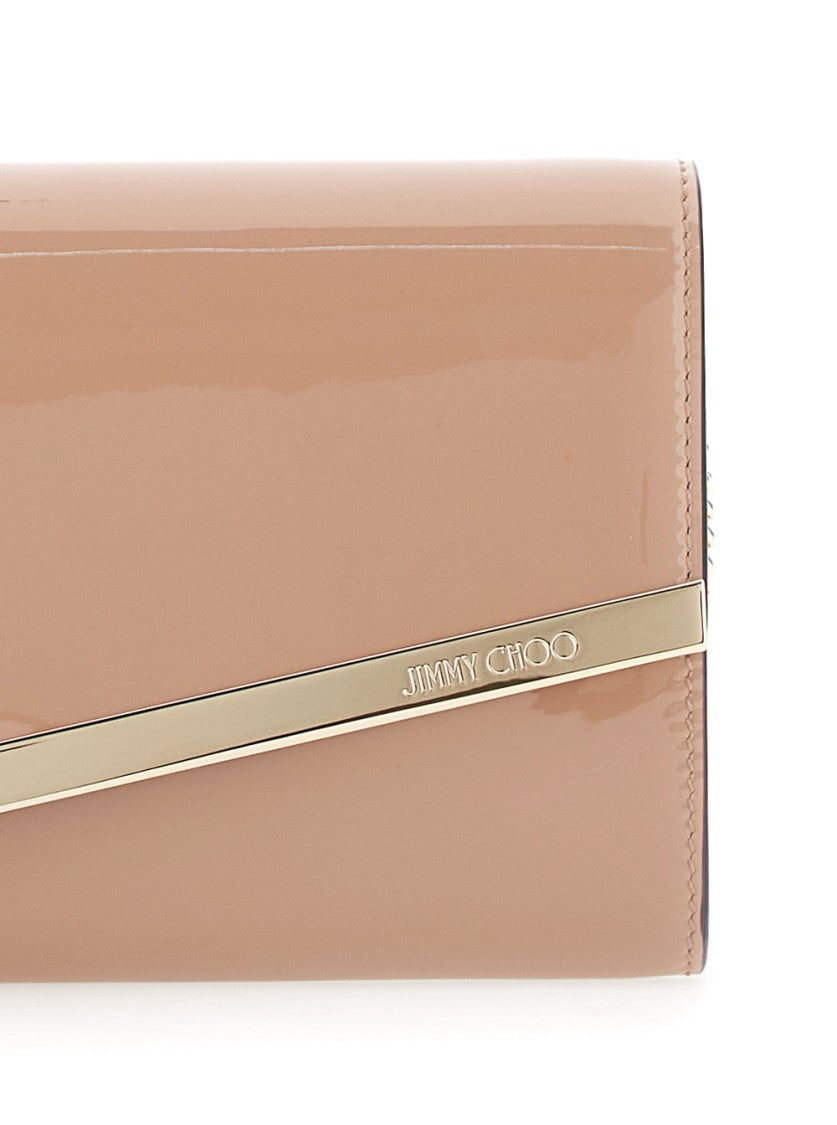 Jimmy Choo Emmie' Pink Clutch