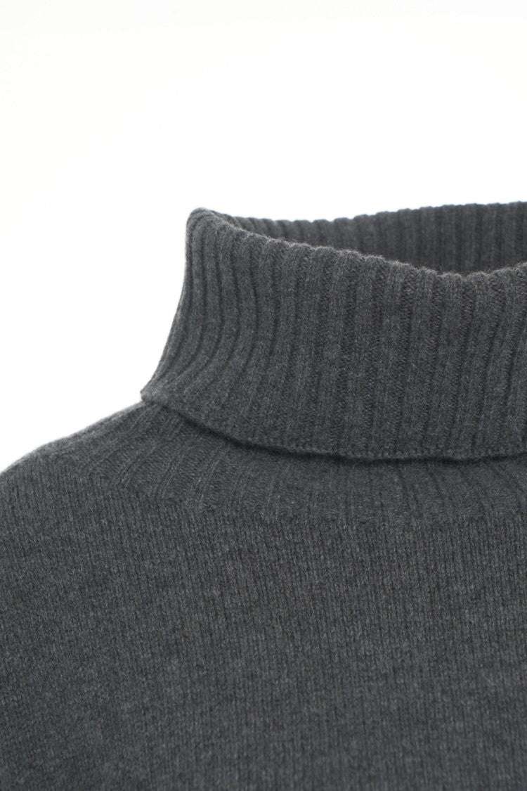 Mvm Merino Wool And Cashmere Turtleneck Sweater