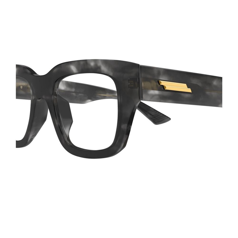 Bottega Veneta Bv1361o Ribbon Line Oversized Rectangular Optical Frame