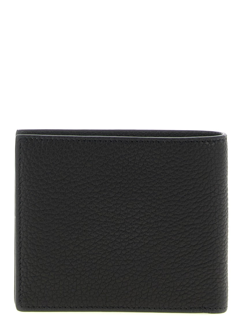 Tom Ford Garnet Leather Wallet With Embossed Logo
