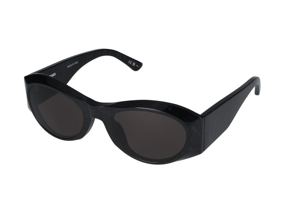 Balenciaga Sunglasses Bb0396sk 003 Black Black Grey 55/20/145