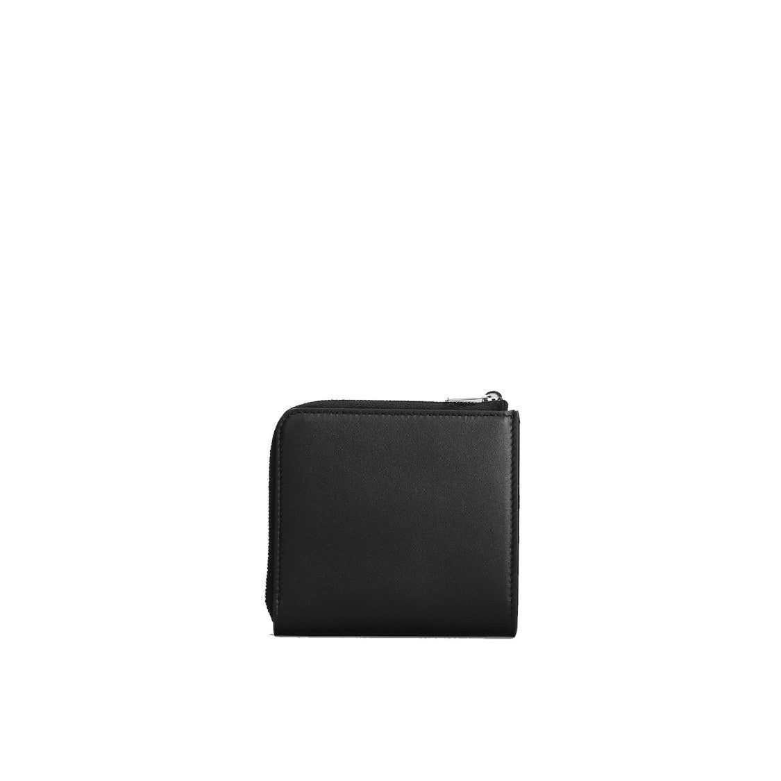 Jil Sander Leather Card Holder With Top Zip Closure