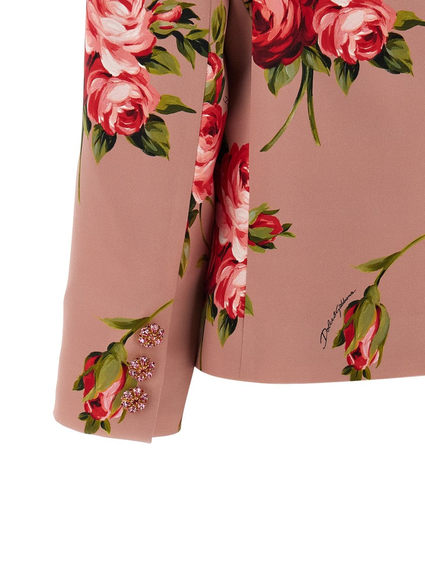 Dolce & Gabbana 'Bouquet Rose' Blazer