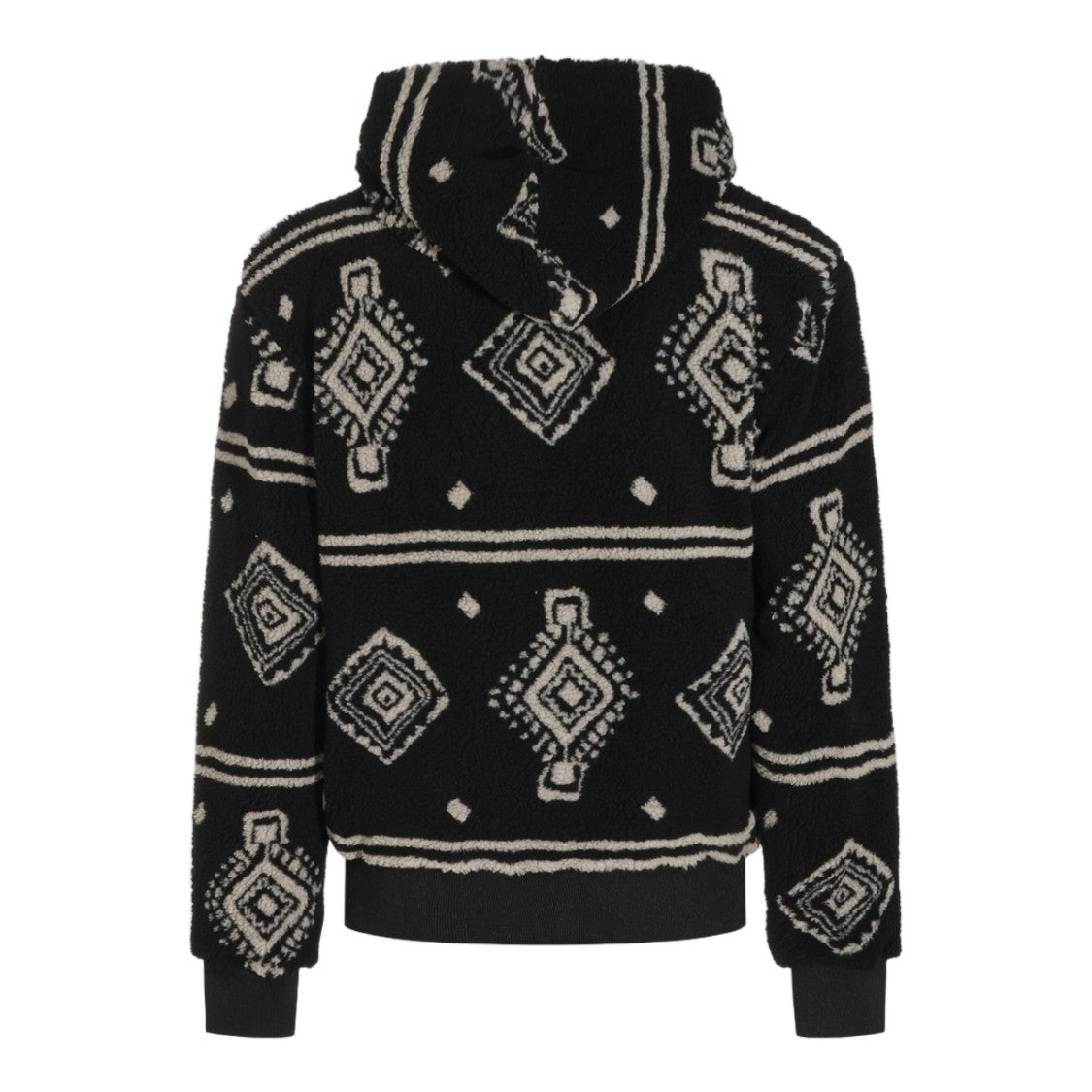 Maunakea Geometric Patterned Hooded Jacket