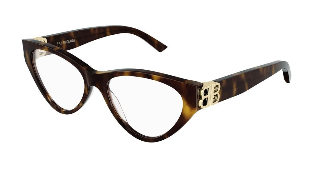 Balenciaga Eyeglasses Bb0172o 002 Havana Havana Transparent 54/16/140