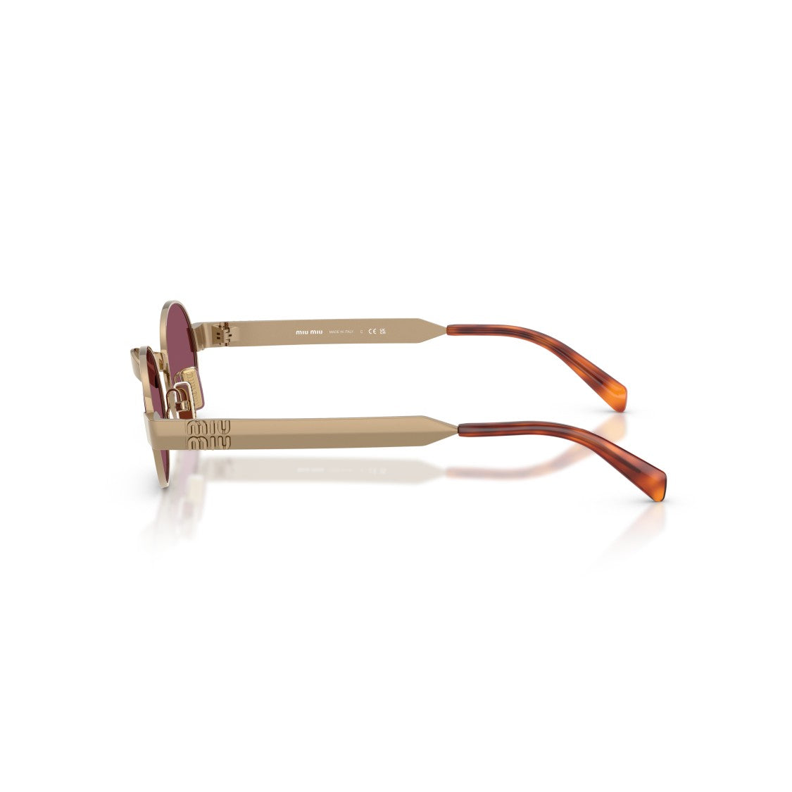 Miu Miu 0Mu B51s Oval Frame Sunglasses
