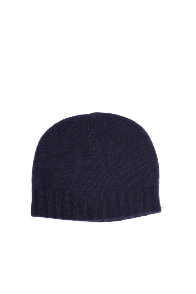 Drumohr Reversible Pure Cashmere Beanie Biscottino Design