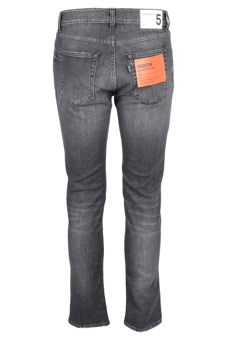 Department Five Slim-Fit Dark Grey Denim Jeans