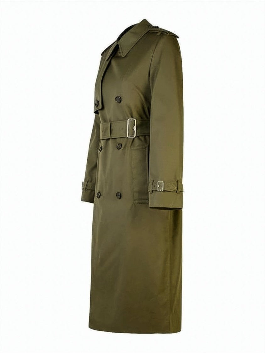 Burberry Classic Double-Breasted Trench Coat With Structured Fit