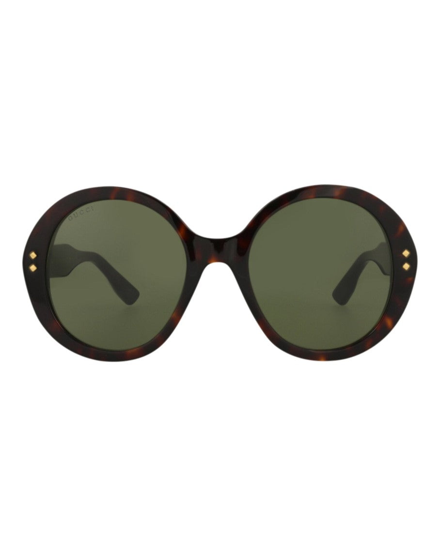 Gucci Round-Frame Acetate Sunglasses