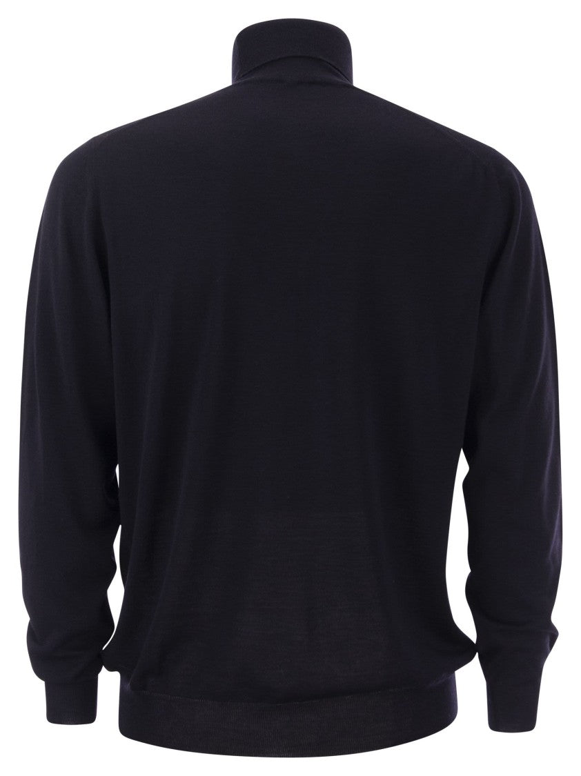 Fedeli Turtleneck Sweater In Virgin Wool