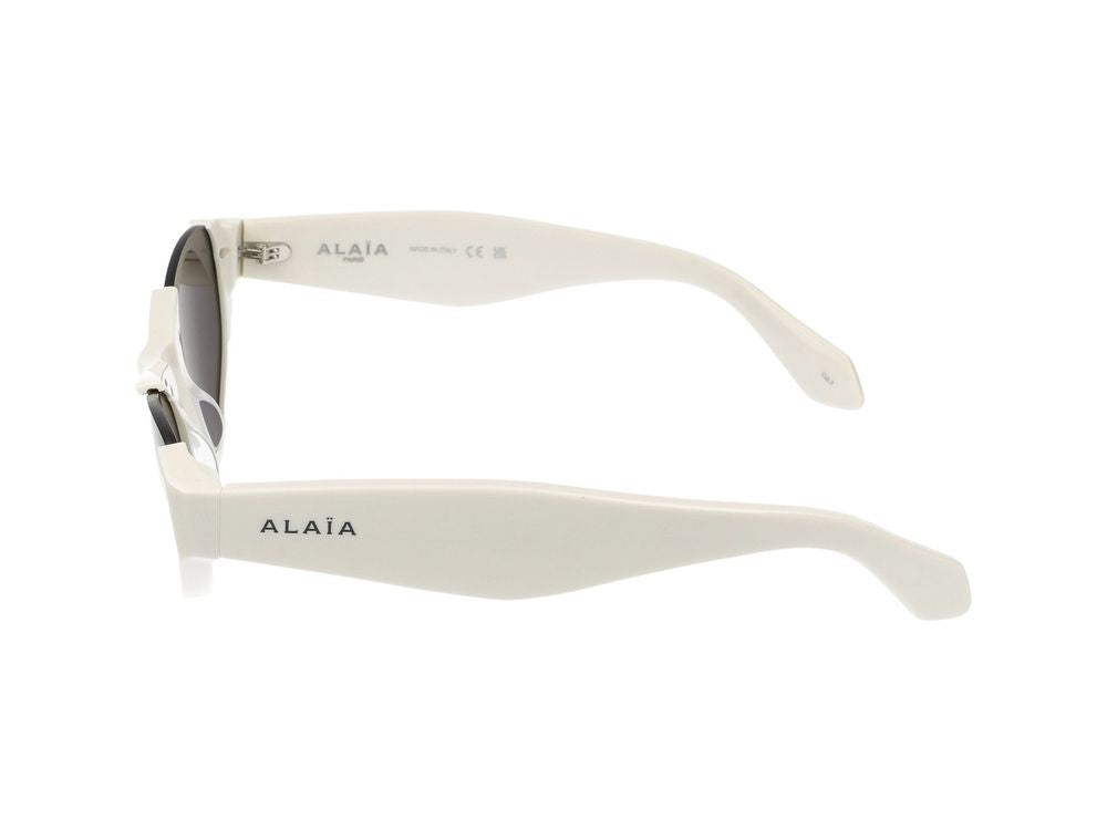 Azzedine Alaïa Sunglasses Azzedine Alaia Aa0076s 002 White White Grey 54/22/140