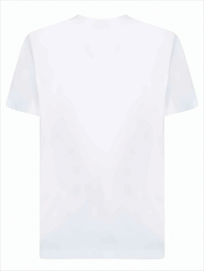 Moncler Minimalist Crew Neck T-Shirt With Bold Logo