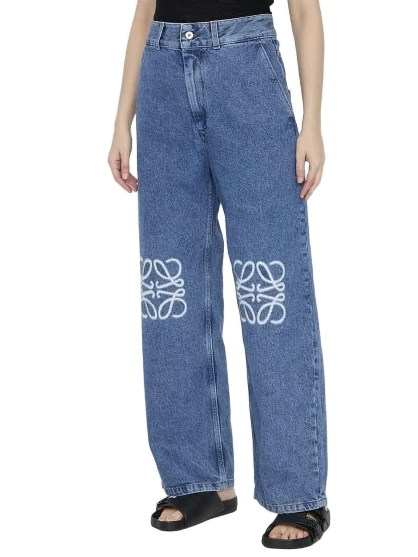 Loewe Relaxed Wide-Leg Denim Pants
