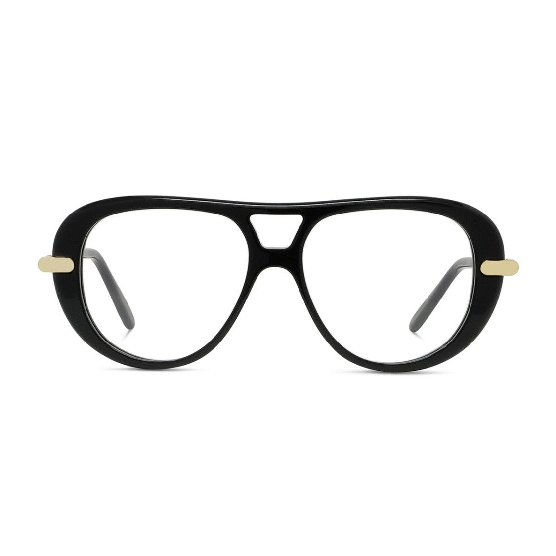 Loewe Black Lw50112i Slim Bold Pilot Acetate Eyeglasses