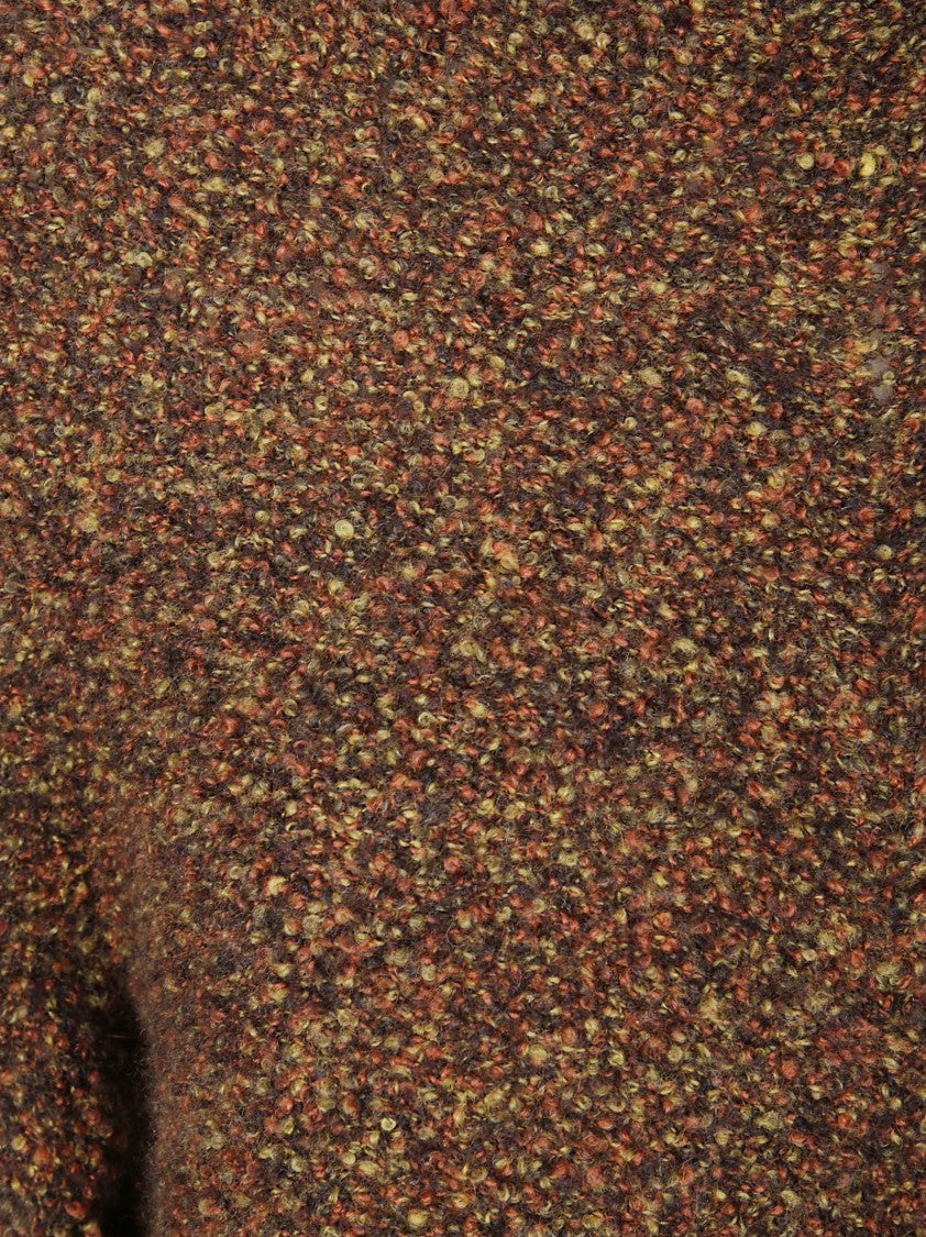 Boboutic Textured Cashmere-Silk Blend Sweater