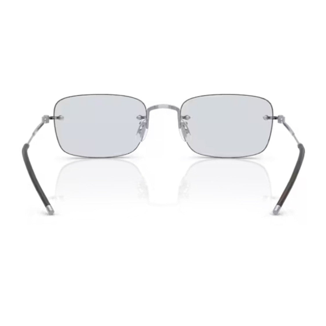 Oliver Peoples Orange Ov1359t Tk-10 Titanium Rectangular Eyeglasses