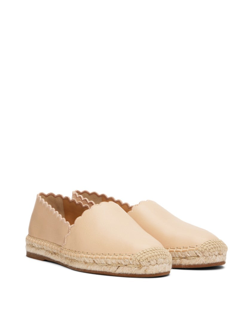 Chloé Pary Scalloped Espadrilles