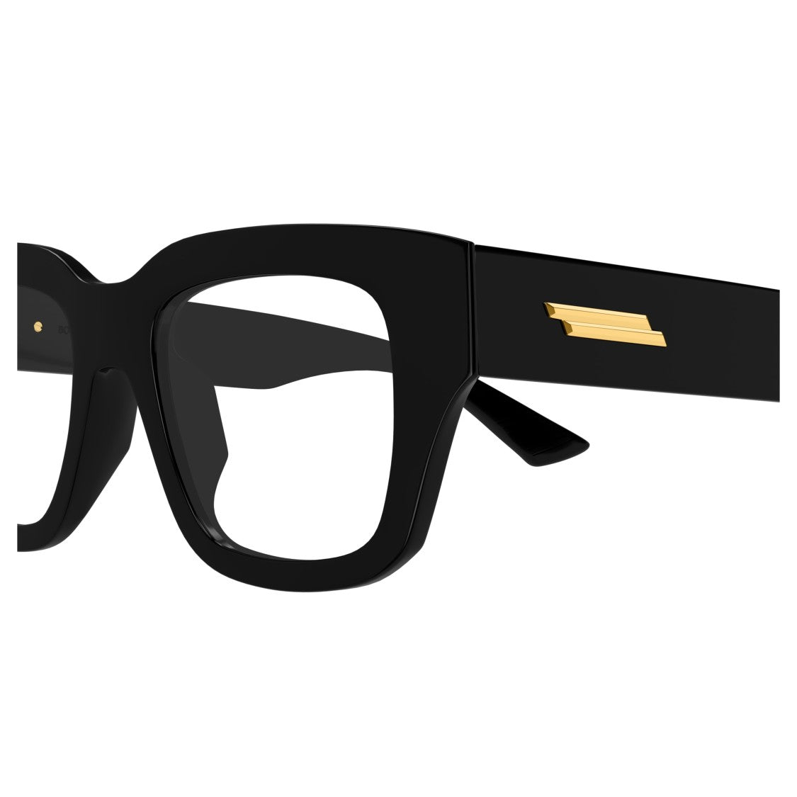 Bottega Veneta Bv1361o Bold Rectangular Sunglasses In Recycled Acetate