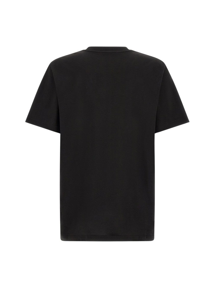 Moncler Classic Black Embroidered T-Shirt