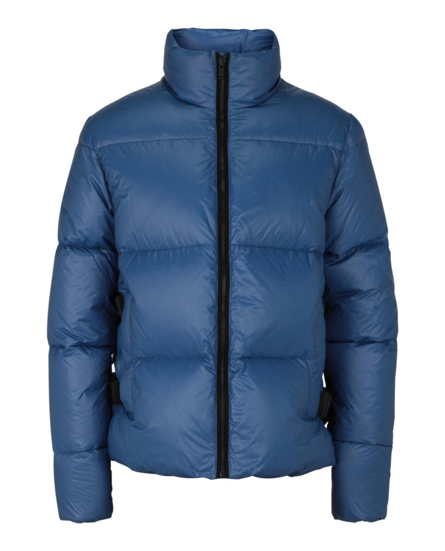 Givenchy 4G Buckle Puffer Jacket With Mock Neck