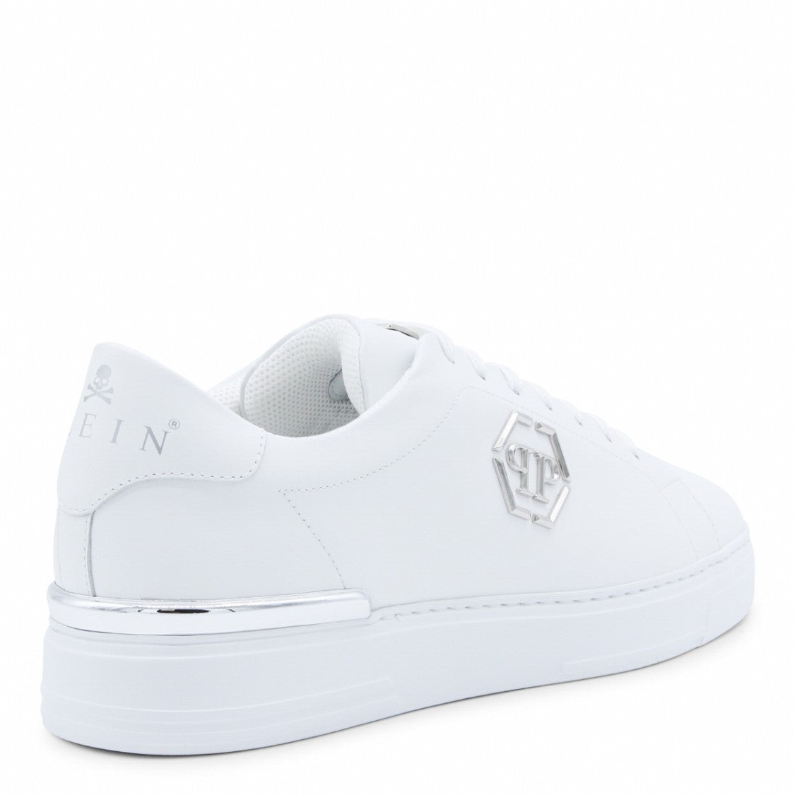 Philipp Plein White Sneakers With Thick Sole