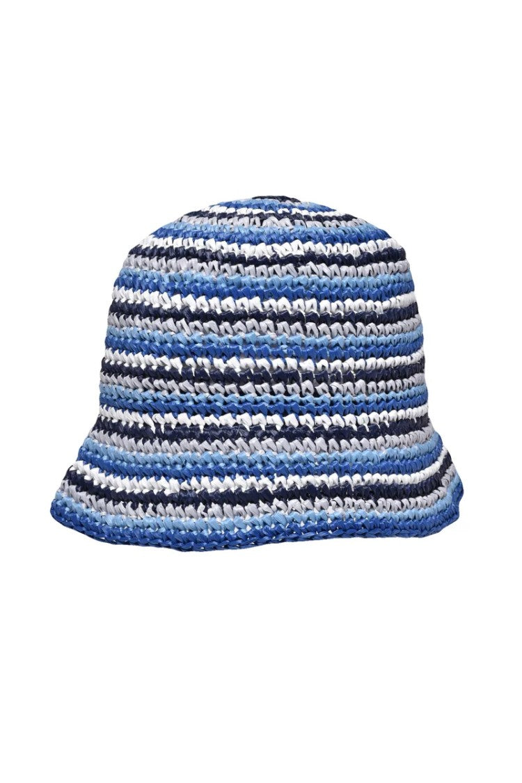 Missoni Raffia Hat - Turquoise