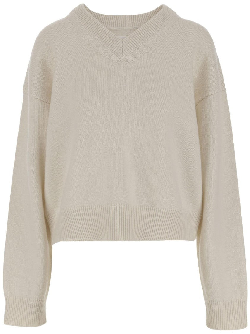 Armarium Stretch V-Neck Cashmere Sweater