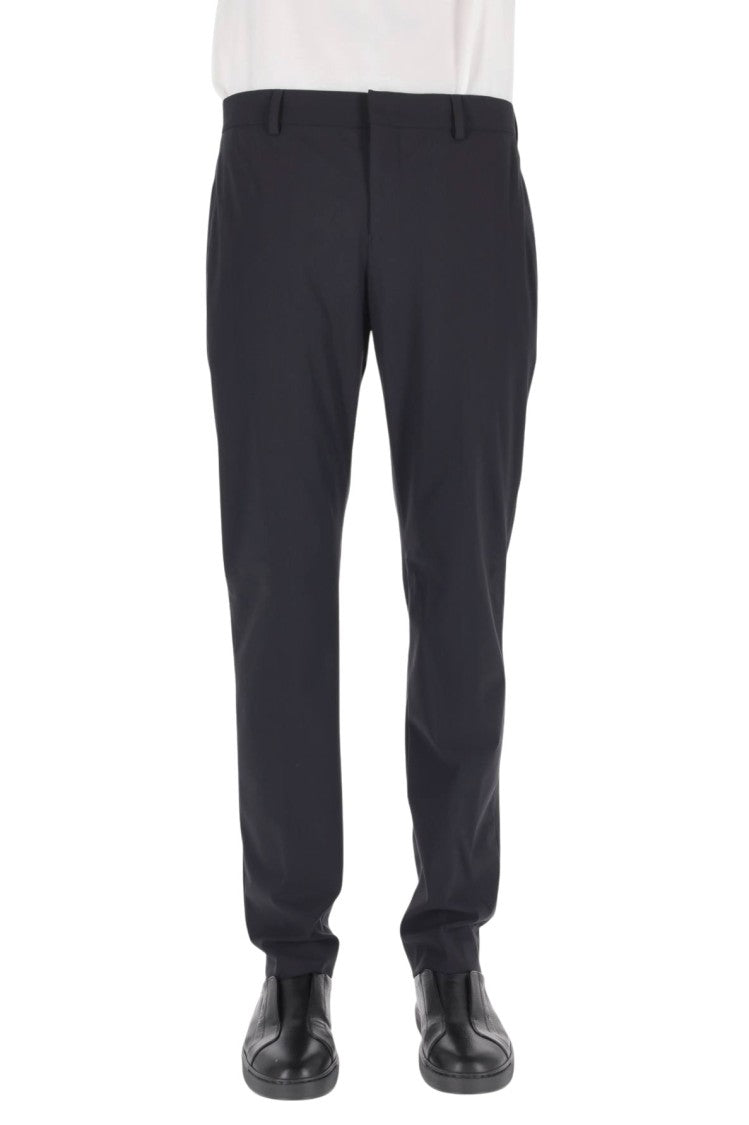 Pt Torino Slim-Fit Minimalist Trousers With Epsilon Fit Design