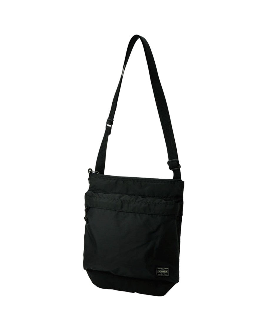 Porter-Yoshida & Co. Black Shoulder Bag With Adjustable Strap