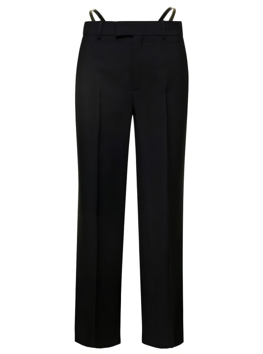 Gucci Tailored High-Waisted Wide-Leg Pants