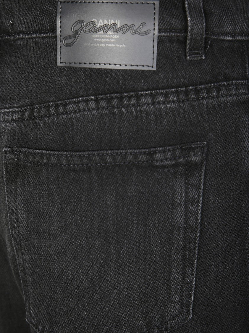 Ganni Soft Rigid Denim Baggy Jeans