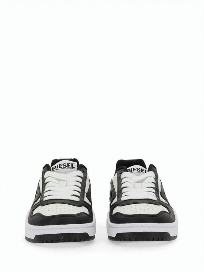 Diesel Low-Top Sneakers With Cowhide Leather Upper