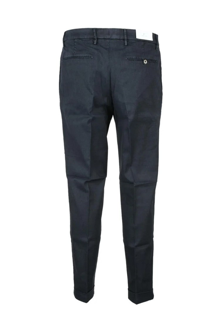 Michael Coal 1+ Multi-Color Tailored Trousers With Cuffed Hems