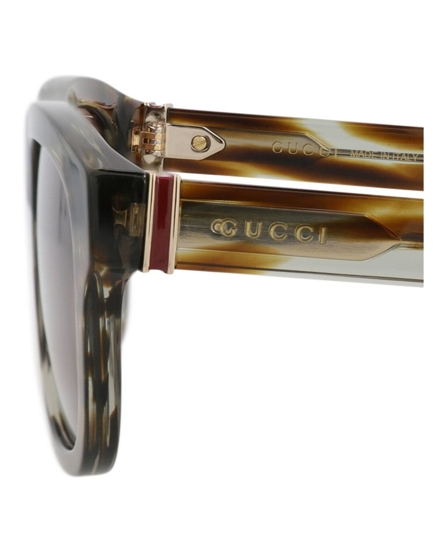 Gucci Square-Frame Recycled Acetate Sunglasses