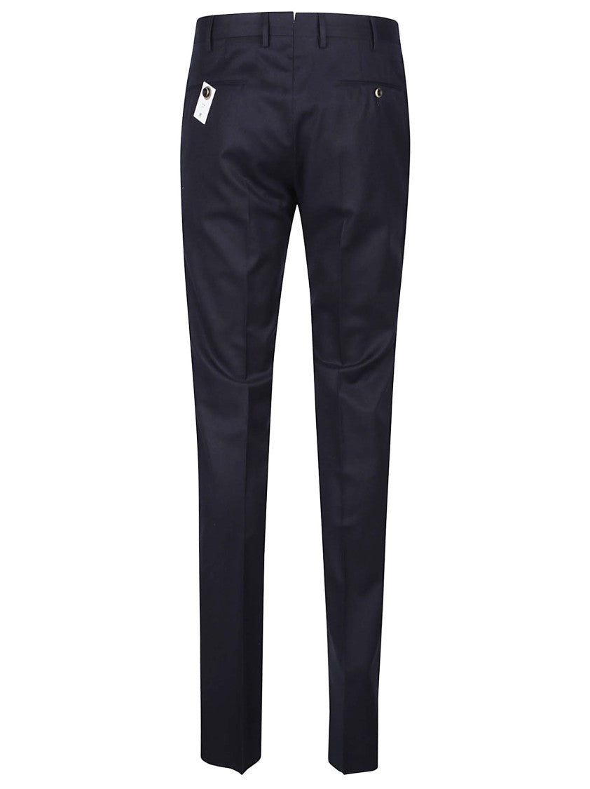 Pt Torino Slim Flat Front Tailored Pants