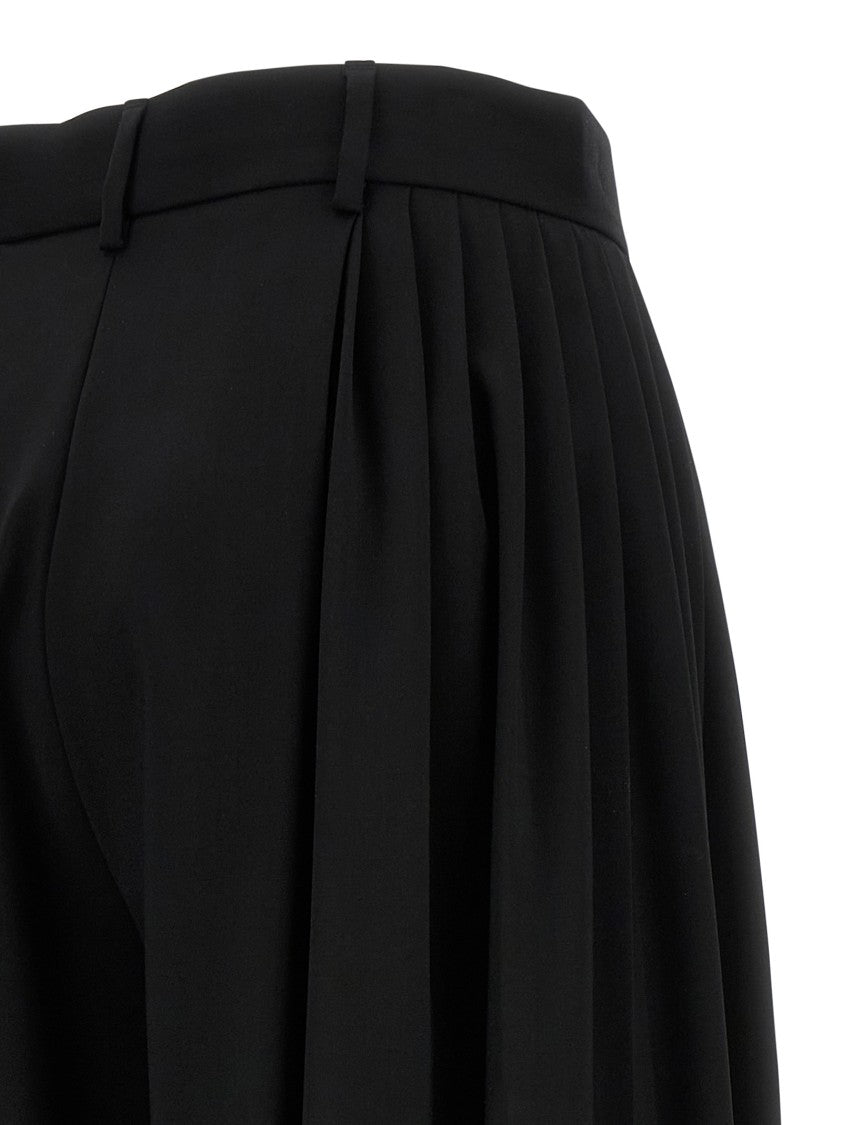 Giuseppe Di Morabito High-Waist Wide Leg Pants With Side Pleats