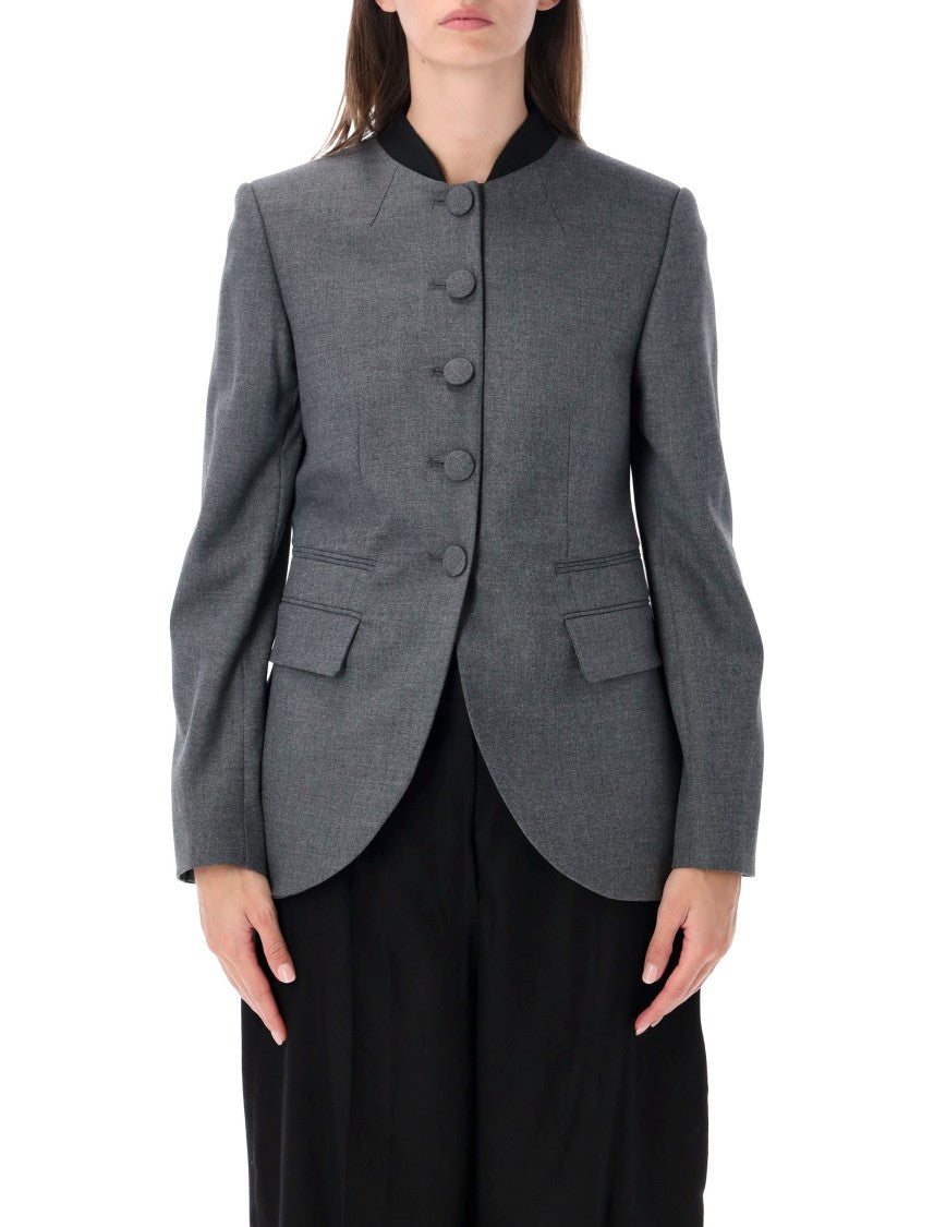 By Malene Birger Claye High-Neck Tailored Jacket