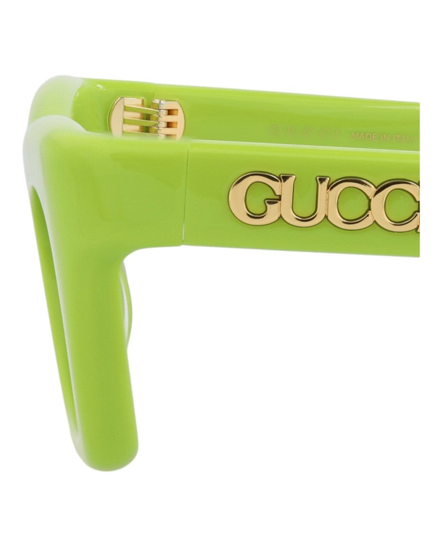 Gucci Cat Eye-Frame Recycled Acetate Sunglasses