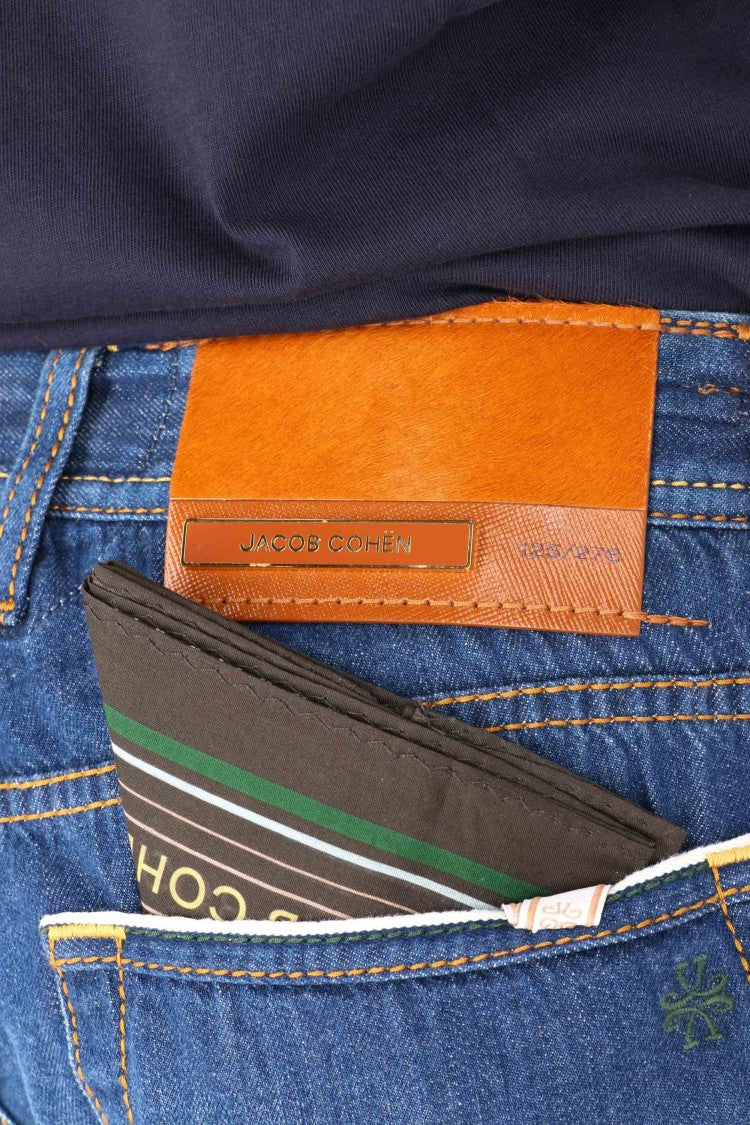 Jacob Cohen Bard Cognac Label Limited Edition Jeans