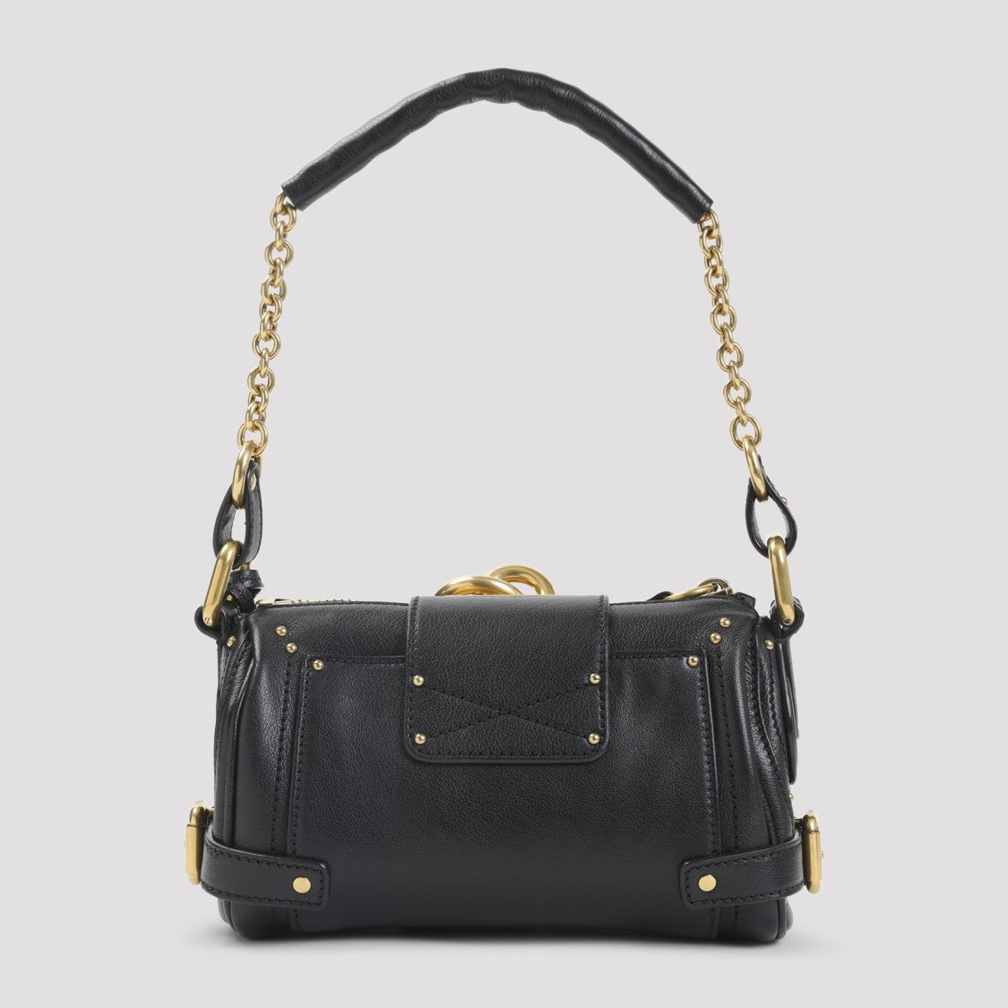 Chloé Black Buffalo Leather Paddington Bag