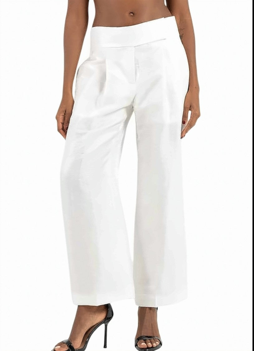 Boss Tacres Wide Leg Above Ankle Trousers