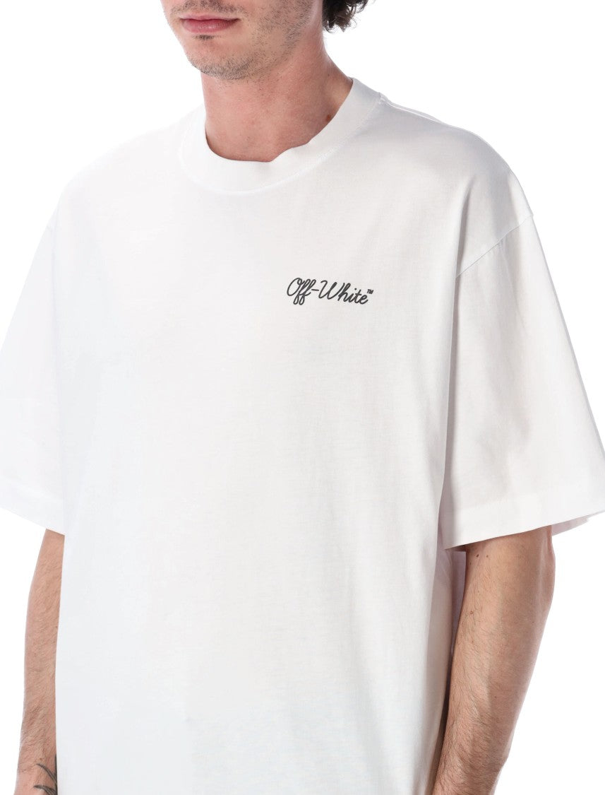 Off-White Script Skate Cotton T Shirt