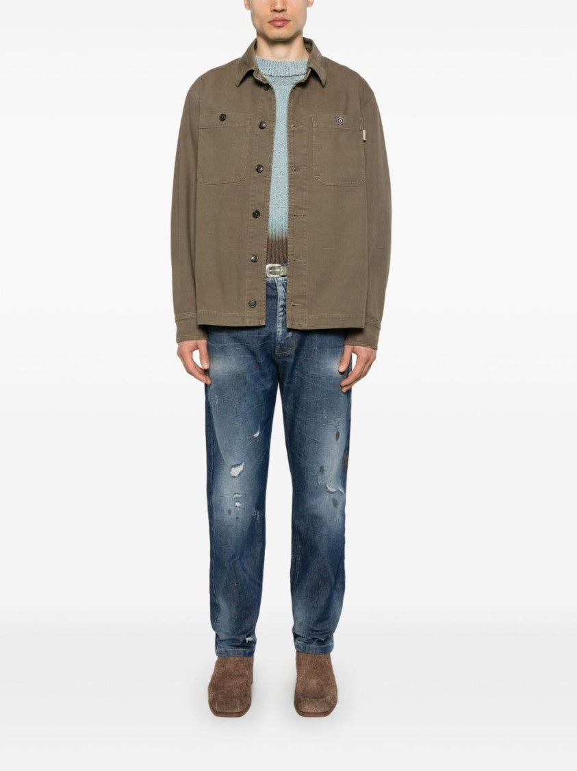 Baracuta Gd Canvas Bomber Jacket