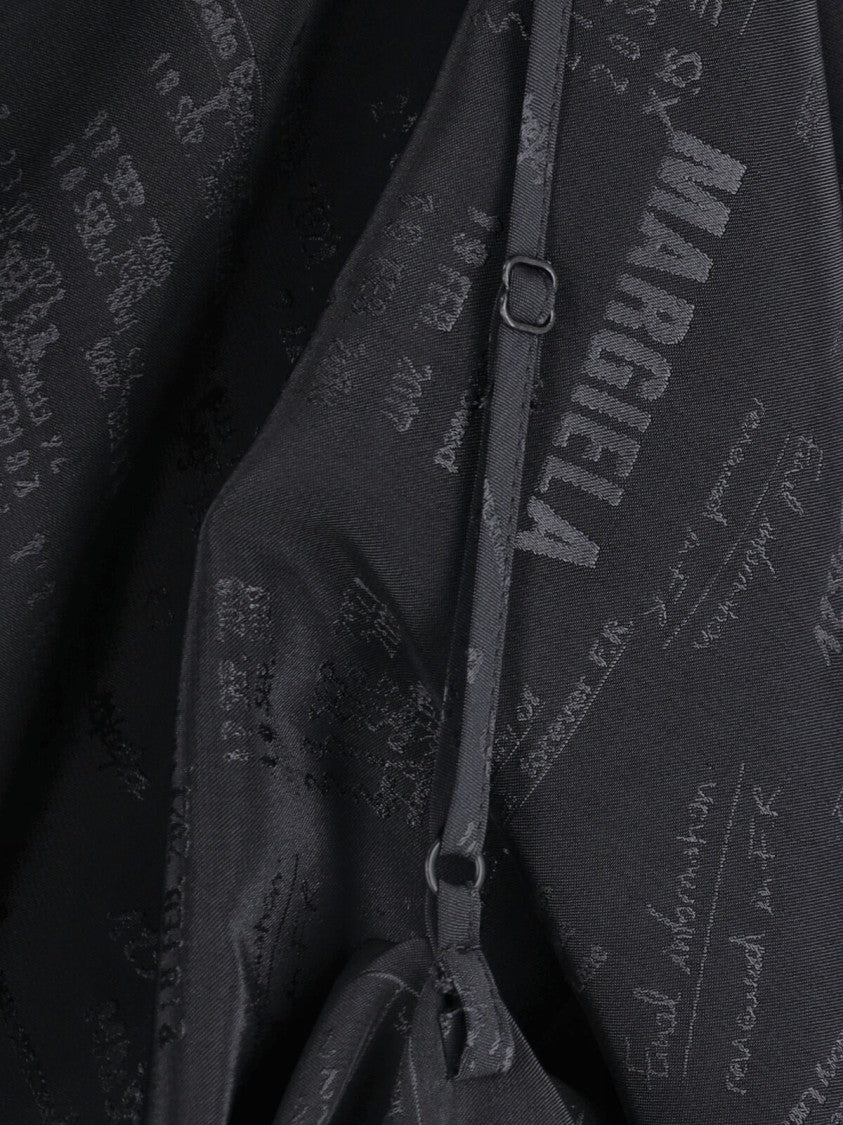 Mm6 By Maison Margiela Mini Logo Dress – Grey