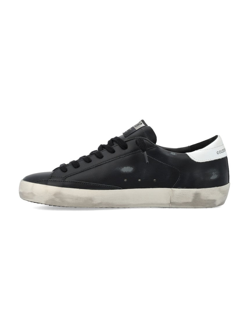 Golden Goose Superstar Low-Top Sneakers With Distressed Finish