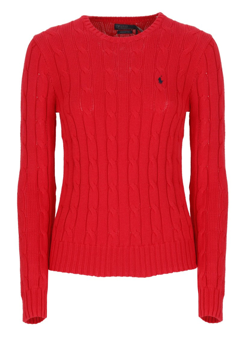 Polo Ralph Lauren Red Cotton Sweater