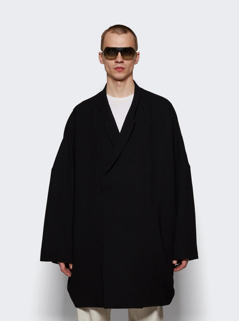 Rick Owens Oversized Arrowhead Jacket Black