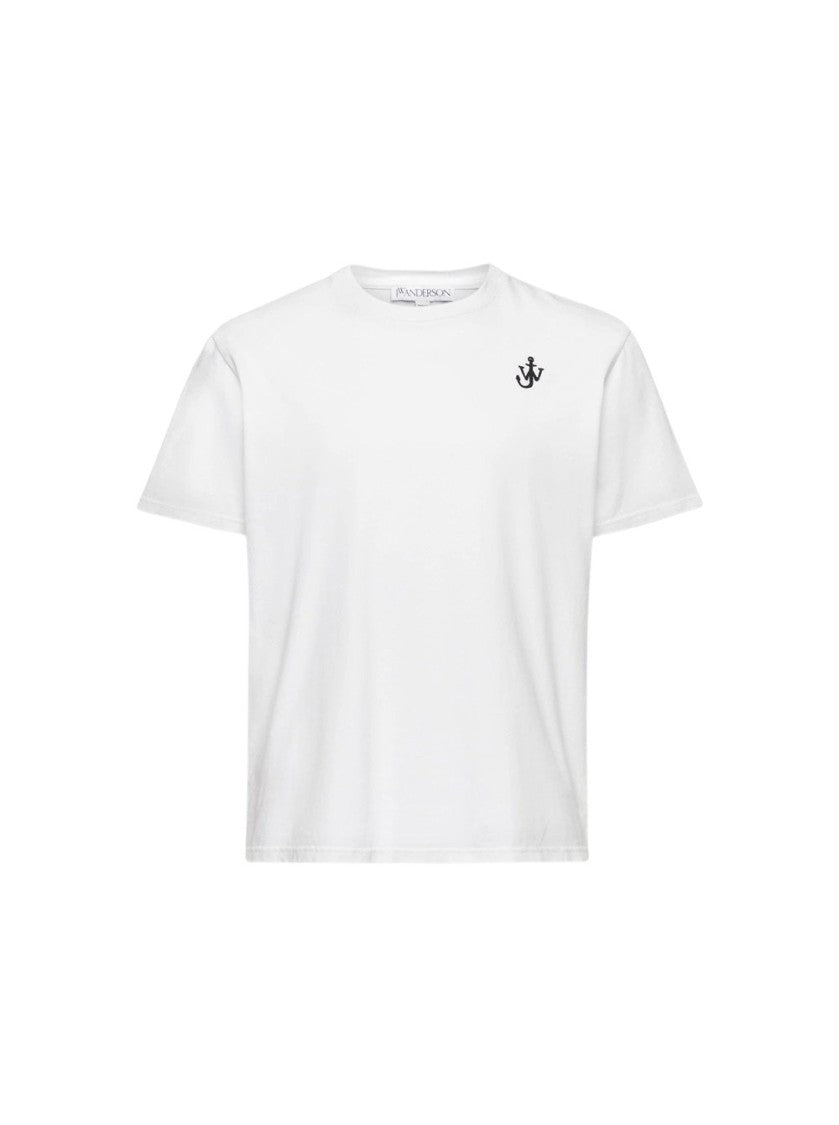 J. W. Anderson Anchor Embroidery T-Shirt White